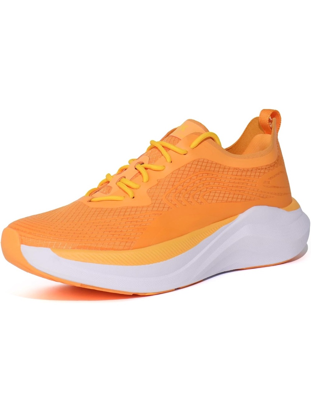 Womans Lightweight Orange Athletic Sneaker